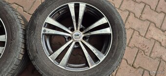 Alu kola RSW 5x112 7,5x17 ET35 235/55r17 letní Nokian - 7