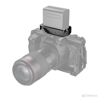 SmallRig Bateriový adaptér NP-F Professional 3168b,USB C,nab - 7