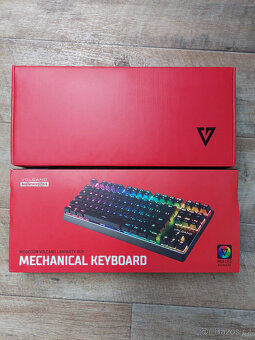Mechanická klávesnice Modecom Volcano Lanparty RGB - 7