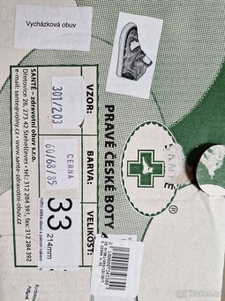 Celoroční kožené boty Santé 33 - 7