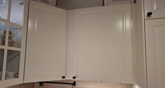 Kuchyne Ikea Bodbyn-dvirka skříněk a cela zasuvek - 7