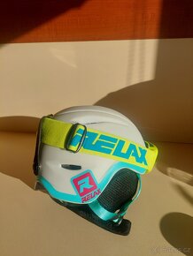 Lyžařaká helma a brýle - 7