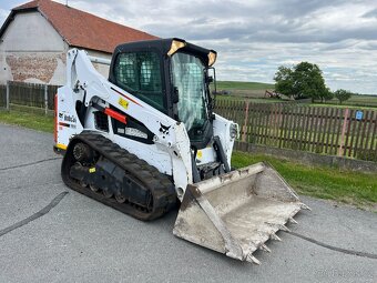 Pásový nákladač UNC Bobcat T590, pouze 1700mth + KLIMA - 7