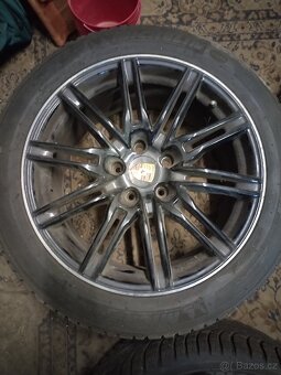Original hliníkové kola Porsche 5x130R20 - 7