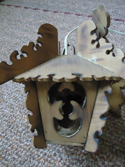 Nástěnná lampička - 2x, ruční výroba - vše originální - 7