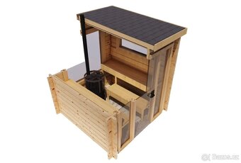Luxusní zahradní sauna - 7