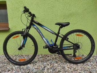 Značkové dětské kolo SPECIALIZED 24" (černá/modrá) - 7