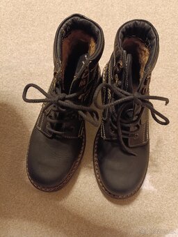 Zimní kotníkové boty vel. 39/40 - 7