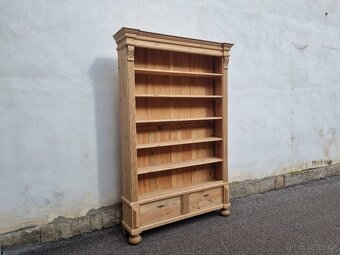 LUXUSNÍ VELKÁ KNIHOVNA-OBCHODNÍ REGÁL 270 cm - 7