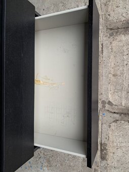 Ikea komoda Malm černá 3 zásuvky - 7