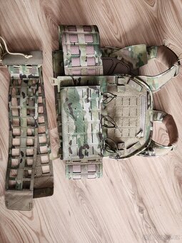 nosič plátů balistická vesta Multicam ačr vojenská taktická - 7