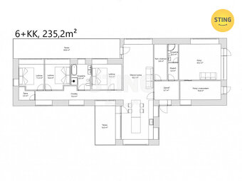 Moderní dřevostavba 6+kk se zahradou 2600m2, Žádlovi, 132395 - 7
