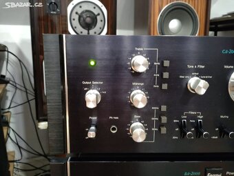 zesilovač a předzesilovač Sansui BA 2000/ CA 2000 - 7