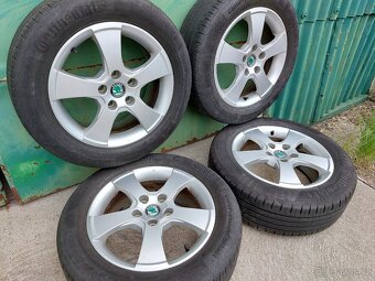 Letní sada alu Škoda 16" 5x112 - 7