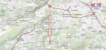 Prodej stavební parcely, 1808 m², Hradištko pod Medníkem - 7