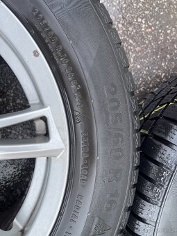 Originál kola Seat, 205/60 R16, zimní pneu, 5x112 - 7
