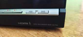 DVD rekordér,recorder Sony RDR Hx750,čti popis - 7