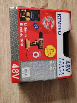 Nová Aku Vrtačka 2x baterie - 7