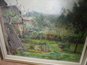 OBRAZ OLEJ NA PLÁTNĚ-Č.SUCHARDA 1925 - 7