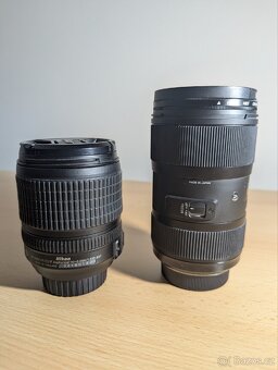 Zrcadlovka Nikon D7000, 2 objektivy a filtry brašna - 7