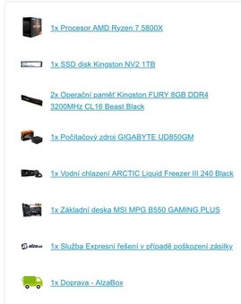 Stolní počítač včetně monitoru, židle, stolu, mikrofonu.. - 7