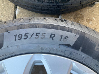 ALU disky 5x114.3 R16 Renault + pneu - 7