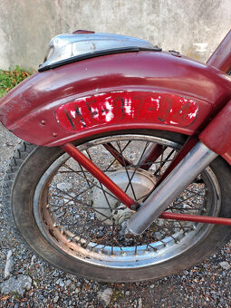 Jawa-ČZ 250 / 353 půlbuben (mezityp), rok výroby 1955 - 7