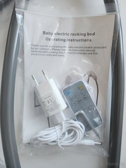Elektrická dětská kolébka s dálkovým ovládáním - 7