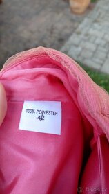 Krásné losové plesové šaty, vel. 42 - 7