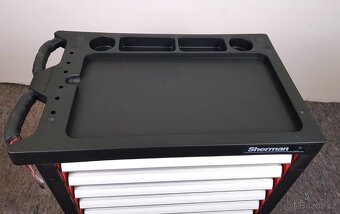 Profi dílenský vozík na nářadí Sherman 9 zásuvek - 7