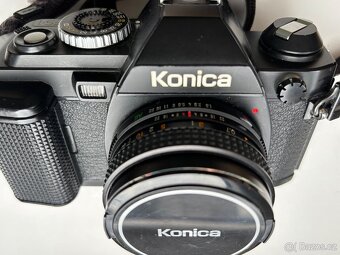 Konica FS-1 se 2 objektivy Konica Hexanon AR -povánoční slev - 7