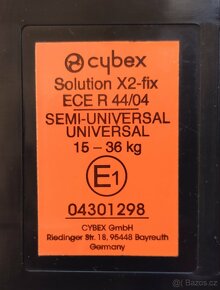 Dětské autosedačky CYBEX Solution / Pallas - 7