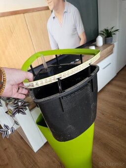 Samozavlažovací květináč, výška 57 cm - 7