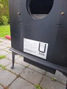 Jotul F3 CB modro čierny smalt - 7