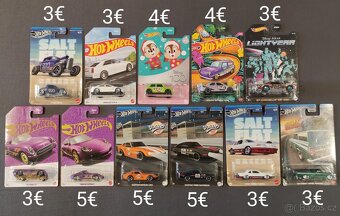 Hot Wheels kusovky zo sérií - 7