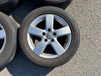 Alu orig letni sada VW Mugello 5x112 6,5J ET50 205/55 R16 - 7