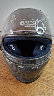 Přilba Sparco Italy WTX-9W AIR s FIA, Carbon - 7