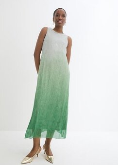 Elegantní třpytivé společenské šaty 40/42 - 7