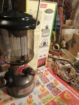 Benzínová lampa Coleman 80W - 2dcl -5 hod. provoz - 7