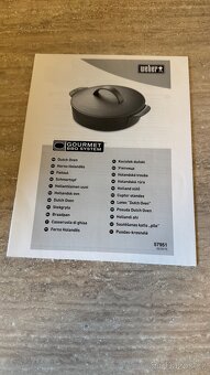 Weber litinový hrnec 8842 - 7