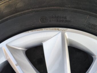 15"letní alu sada 5x100 origo Seat Ibiza 4 Fabia 3 Polo 6R - 7
