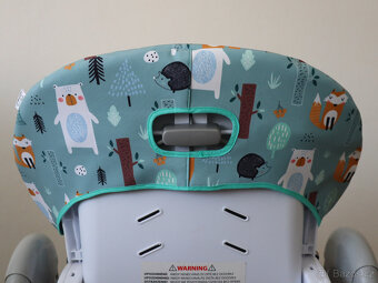 Potah na židličku Kinderkraft, Gmini, Caretero - softshell - 7