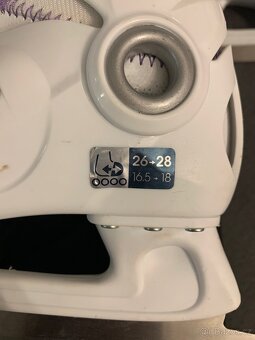 Dětské/dívčí nastavitelné brusle Oxelo, vel. 26-28 - 7