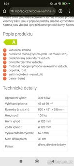 Litinová kamna Morso 6143 - 7