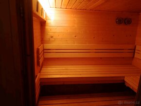 Finská sauna masiv rohová - 7
