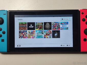 Nintendo Switch OLED TOP STAV +10her - 7