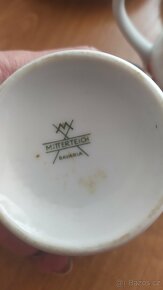 Retro porcelánová souprava Bavaria - 7