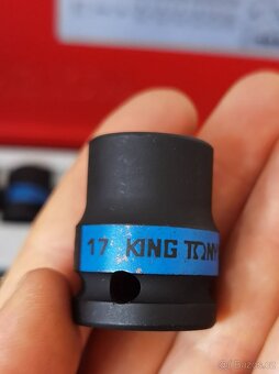 Sada rázových nástrčných 1/2 hlavic 10 -32 mm King Tony - 7