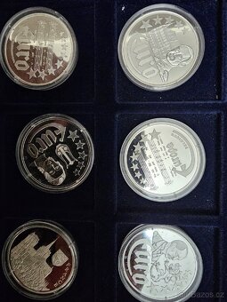 Stříbrné mince medaile ryzost 999 - 7