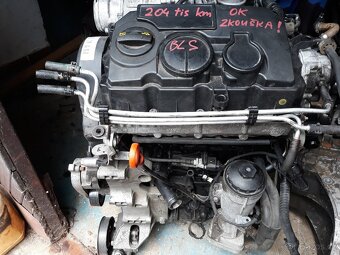 vw škoda motor BLS 1x 120tis km rv 2010, 1x 168tis km - - 7